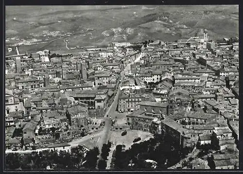 AK Tarquinia, Teilansicht vom Flugzeug aus