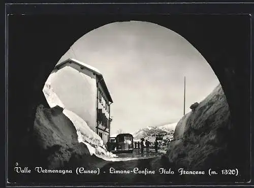 AK Limone Piemonte, Valle Vermenagna, Confine Italo Francese