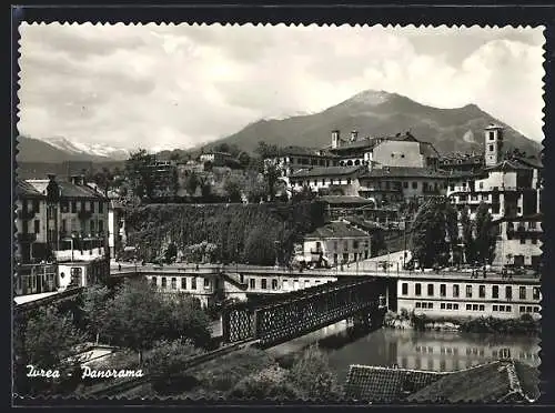 AK Ivrea, Panorama mit Flusspartie