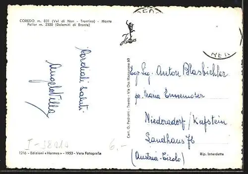 AK Coredo, Monte Peller, Dolomiti di Brenta