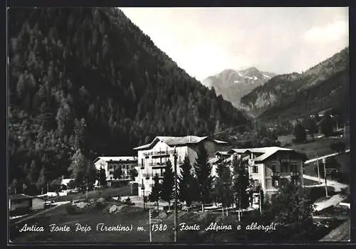 AK Pejo /Trentino, Antica Fonte Pejo, Fonte Alpina e alberghi