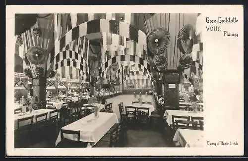 AK Planegg, Gross-Gaststätte, Bes. Georg und Marie Heide