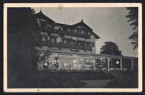 AK Feldafing, Hotel Kaiserin Elisabeth am Starnberger See