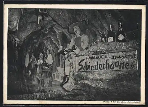 AK Sohren /Zell-Mosel, Gaststätte zur Schinderhannes-Höhle