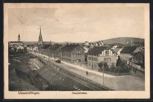 AK Wasseralfingen, Blick in die Hauptstrasse