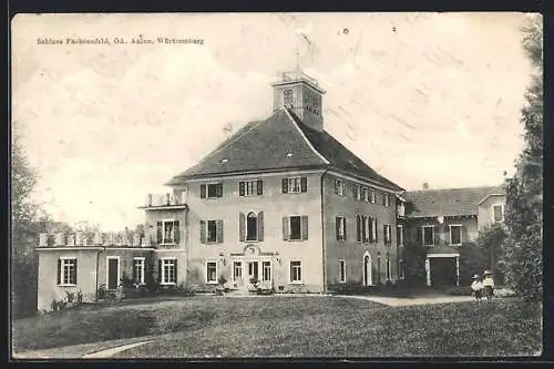 AK Fachsenfeld OA Aalen /Württemberg, Schloss Fachsenfeld