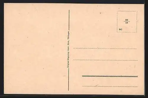 AK Dinkelsbühl, Partie an der Wörnitz