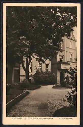 AK Potsdam, St. Josephs Krankenhaus, Gartenhaus