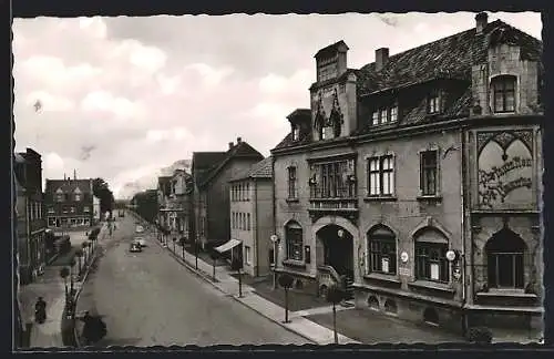 AK Altenbögge-Bönen, Restaurant Gebr. Limmering in der Bahnhofstrasse