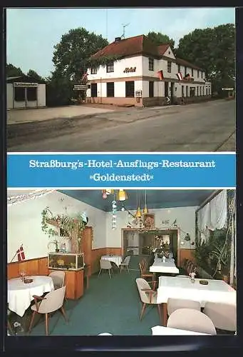AK Goldenstedt, Strassburgs Hotel und Ausflugs-Restaurant