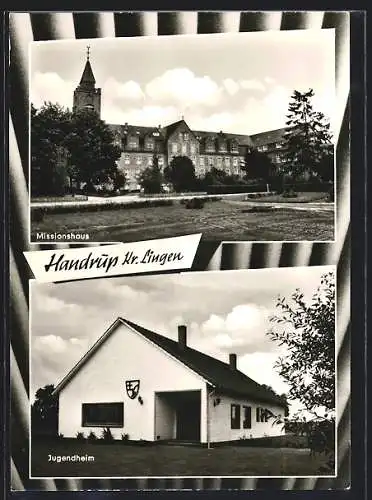 AK Handrup / Kr. Lingen, Missionshaus und Jugendheim