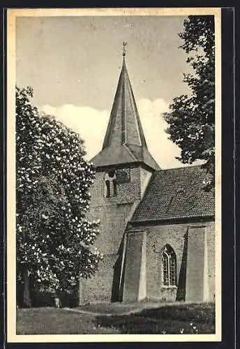 AK Mariendrebber, Kirche, Aussenansicht