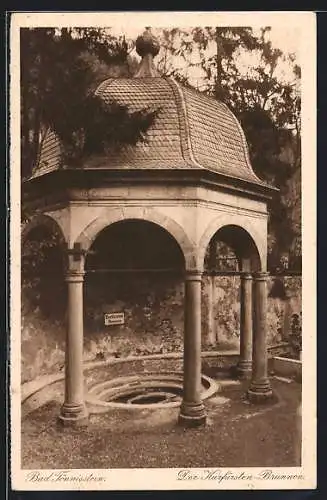 AK Bad Tönisstein, Kurfürsten-Brunnen