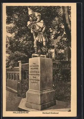AK Hildesheim, Huckauf-Denkmal