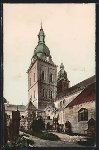 AK Osnabrück, Kreuzgang am Dom