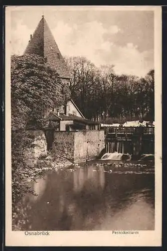 AK Osnabrück, Partie am Pernickelturm