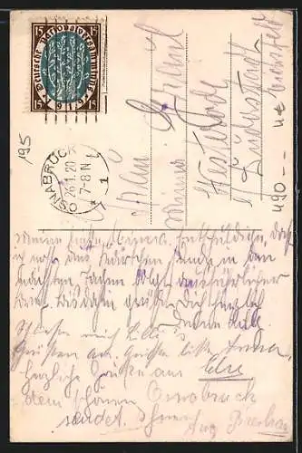 AK Osnabrück, Partie am Pernickelturm