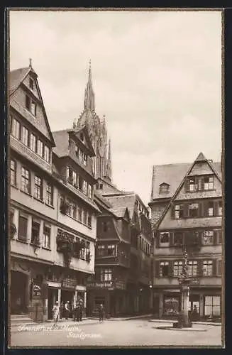 AK Alt-Frankfurt, Häuser an der Saalgasse