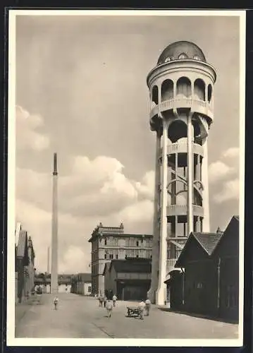 AK Singen / Hohentwiel, Wasserturm der Maggi-Werke