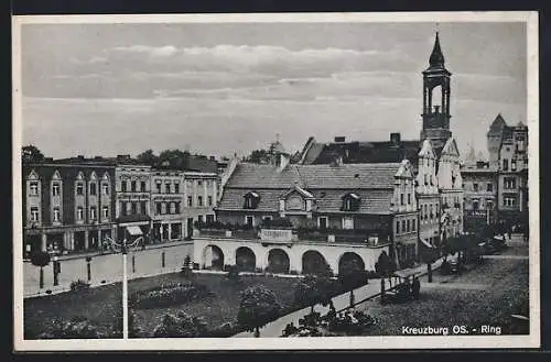 AK Kreuzburg, Ring mit Kirche