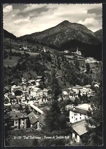 AK Forno di Zoldo /Val Zoldana, Ortsansicht aus der Vogelschau