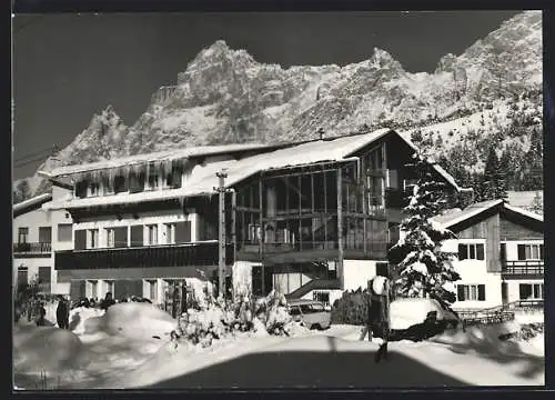 AK Borca di Cadore, Villanova, Albergo Pensione Villa Hermine