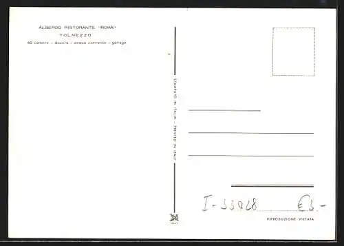 AK Tolmezzo, Albergo Ristorante Roma