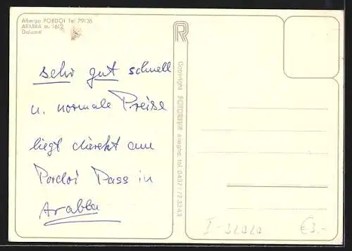 AK Arabba, Albergo Pordoi