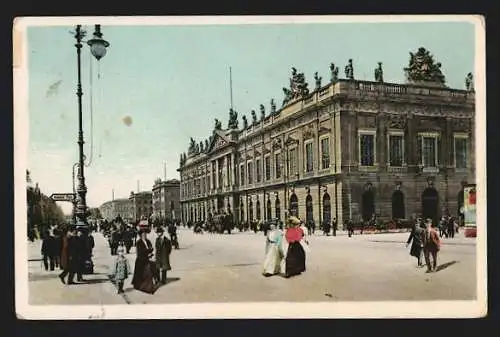 AK Berlin, Zeughaus mit Strassenpartie