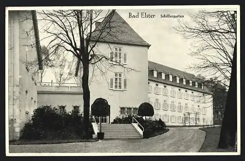 AK Bad Elster, Schillergarten