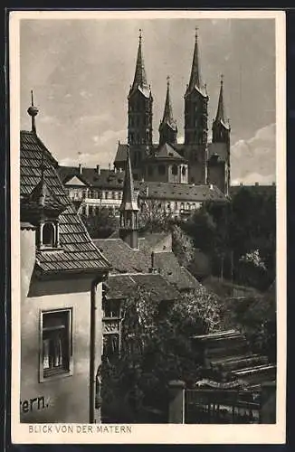 AK Bamberg, Blick von der Matern