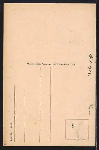 AK Braunschweig, Graben an der Burg Dankwarderode