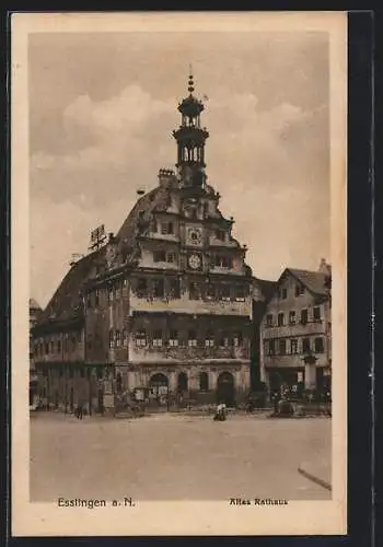 AK Esslingen / Neckar, altes Rathaus