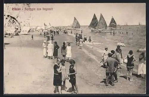 AK Rimini, Spiaggia von bagnanti