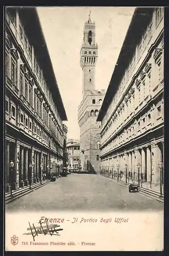 AK Firenze, Il Portico degli Uffizi