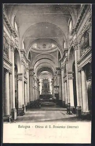 AK Bologna, Chiesa di S. Domenico (interno)