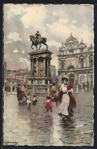 AK Venezia, Monumento e Colleoni