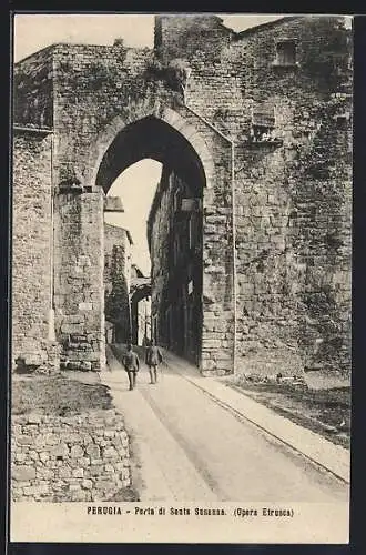 AK Perugia, Porta di Santa Susanna (Opera Etrusca)