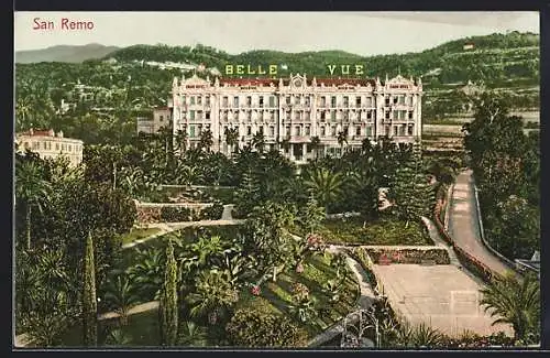 AK San Remo, Hotel Belle Vue