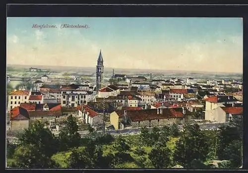 AK Monfalcone /Küstenland, Blick über den Ort