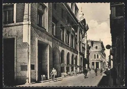 AK Forli, Corso della Repubblica e sede dell` Istituto della Previdenza Sociale