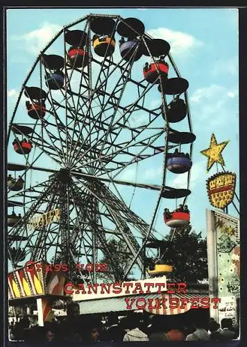 AK Cannstatt, Riesenrad auf dem Volksfest