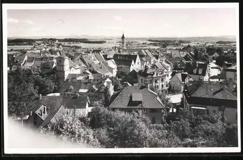 Fotografie Metz, Tübingen, Ansicht Wangen, Panorama der Ortschaft