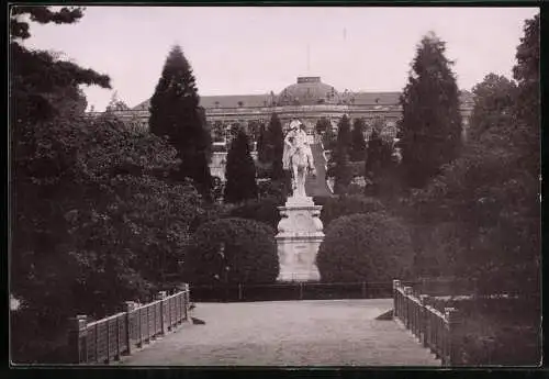 Fotografie unbekannter Fotograf, Ansicht Potsdam, Schloss Sanssouci