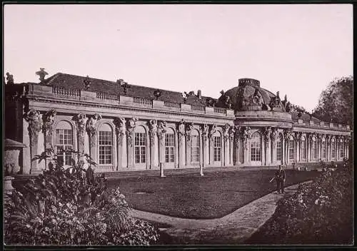 Fotografie unbekannter Fotograf, Ansicht Potsdam, Schloss Sanssouci