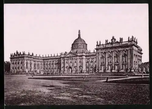 Fotografie unbekannter Fotograf, Ansicht Potsdam, Neues Palais