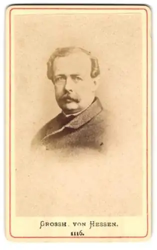 Fotografie unbekannter Fotograf und Ort, Grossherzog Ludwig III. von Hessen-Darmstadt