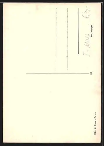 AK Courmayeur, La Chiesa, Ansicht der Kirche