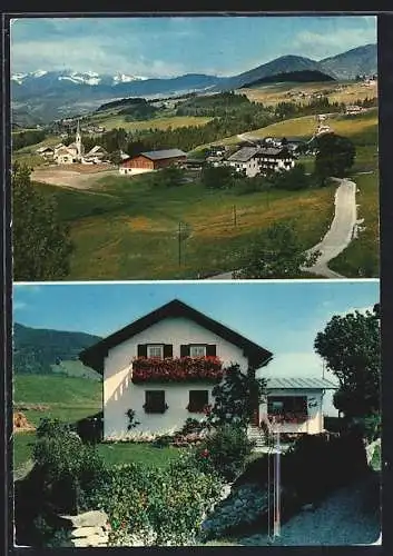 AK Terenten /Pustertal, Pension Villa Engl, Ortsansicht