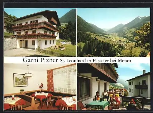 AK St. Leonhard in Passeier, Hotel Garni Pixner, Bes. Fam. V. Pixner